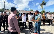 TNI AL GAGALKAN PEREDARAN RATUSAN LITER SOPI ILEGAL DI PELABUHAN BANDA NAIRA