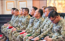MEWAKILI PANGKORMAR, KAS KORMAR HADIRI LAPORAN KESIAPAN KONTINGEN LATMA PASSUS TNI