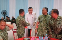 Danlanal Bintan Mewakili Dankodaeral IV Hadiri Peresmian Operasional 1.061 KDKMP Secara Online Oleh 