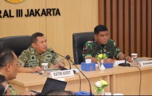 DANKODAERAL III TERIMA HASIL AUDIT ITJEN TNI PADA ACARA EXIT MEETING DI MAKODAERAL III
