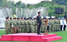 PANGKORMAR HADIRI UPACARA PEMBERANGKATAN 744 PERSONEL SATGAS UNIFIL TA 2026