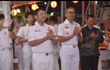 SAHLI A BID. OPS KORMAR DIDAMPINGI WAASINTEL MENGHADIRI UNDANGAN KUNJUNGAN KOMANDAN KAPAL JEPANG JMS
