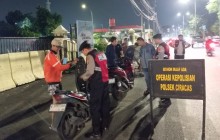 Cegah Tawuran dan Begal, Polsek Ciracas Sisir Titik Rawan Hingga Dini Hari