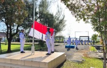 Peringati Hari Lahir Pancasila 2026, Lanal Simeulue Teguhkan Jiwa Nasionalisme Prajurit