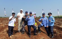 PPAL Ambil Bagian Dalam Gerakan Tanam Tebu Serentak Nasional di Subang