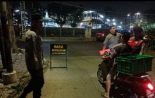 Polsek Matraman Tegas Jaga Malam hari, puluhan pengendara diperiksa untuk cegah kejahatan dan ganggu
