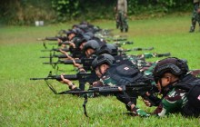 Asah Ketajaman Tempur, Prajurit Marinir Peserta RIMPAC 2026 Laksanakan Latihan Menembak Pendahuluan