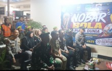Nobar Piala Dunia Jadi Sarana Pererat Kebersamaan dan Jaga Kamtibmas di Kelurahan Dukuh