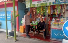 Patroli Humanis Polsubsektor Kampung Rambutan Perkuat Pengamanan Terminal, Warga Diimbau Waspada dan