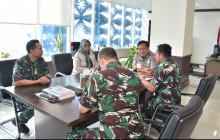 PERERAT KOLABORASI, WADAN KODAERAL III KUNJUNGI KANTOR BNPB
