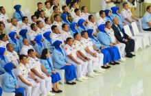 PANGKORMAR HADIRI WISUDA DAN PENUTUPAN DIKREG SESKOAL, CETAK PEMIMPIN MARITIM UNGGUL