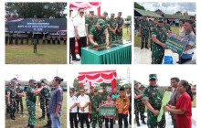 Danpusterad Tutup Karya Bakti TNI AD Skala Besar di Kepulauan Mentawai