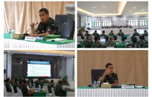 Wadan Pusterad Pimpin Rapat UN I Juknis Pertanian di Lingkungan TNI AD 