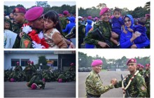 PENUH HARU, TRADISI PENYAMBUTAN WARNAI KEPULANGAN PRAJURIT KORPS MARINIR USAI TUNTASKAN PENUGASAN