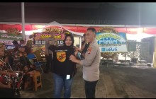 Kebersamaan Warga dan Polri Warnai Nonton Bareng Piala Dunia di Mapolsek Kramat Jati