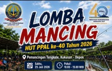 PPAL Gelar Lomba Mancing Dalam Rangka HUT Ke-40, Ajak Masyarakat Meriahkan Semangat Kebersamaan
