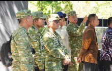 Kogasgabpad Kodam IV/Diponegoro Sukses Kawal Kunjungan Presiden RI dan PM India di Candi Prambanan