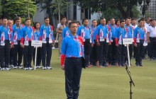 DUKUNG PRESTASI PRAJURIT, KODAERAL III HADIRI UPACARA PELEPASAN KONTINGEN KOARMADA RI