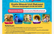 Rayakan Hari Anak Nasional 2026, Ancol Hadirkan Program Free Ticket untuk Anak ke Unit Rekreasi