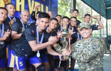 KAS KORMAR KOBARKAN SEMANGAT ATLET VOLI PUTRA MARINIR DI PORAL TAHUN 2026
