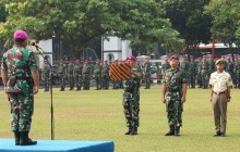 Waaskomlek Pangkormar Pimpin Upacara Bendera, Tekankan Profesionalisme dan Kewaspadaan Hadapi Tantan