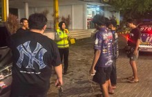 Polantas Karib Kompol Darmawati Berikan Edukasi Keselamatan Berkendara kepada Pengunjung Rest Area T