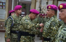 PANGKORMAR PIMPIN SERAH TERIMA JABATAN KOORSMIN PANGKORMAR DAN KASETUM KORMAR