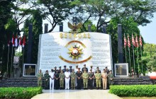 JALIN KERJASAMA, SESKOAL TERIMA KUNJUNGAN DELEGASI SRI LANGKA DEFENCE SERVICES COMMAND AND STAFF COL