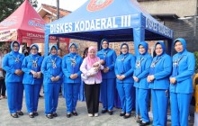 HUT KE-80 JALASENASTRI, KODAERAL III HADIRKAN AKSI NYATA MELALUI BAKTI SOSIAL DAN BAKTI KESEHATAN