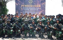 Latihan TNI Terintegrasi 2026, Danlanal Dumai Dikukuhkan Sebagai Warga Kehormatan Korps Arhanud TNI 