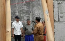 Polres Metro Bekasi Bersama Disperkimtan Kabupaten Bekasi Bantu Rehabilitasi Rumah Bagi Warga