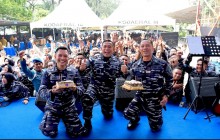 DARI MAKASSAR, SEMANGAT SATU KOMANDO WARNAI TASYAKURAN HUT KE-1 KODAERAL
