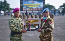 ASOPS PANGKORMAR PIMPIN PENYAMBUTAN SATGAS KIZI TNI KONGA XX-V MONUSCO TA. 2026
