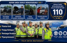 Layanan Korlantas Polri 110 Kami Siap Melayani Melindungi dan Mengayomi Anda Sepanjang Jalan Tol