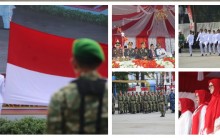 Dandim 0901/Samarinda Hadiri Upacara Peringatan Detik-Detik Proklamasi Kemerdekaan RI Ke-81 di Kota 