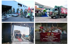 MARINIR PEDULI NTT, PANGKORMAR PERKUAT PEMULIHAN MASYARAKAT DENGAN PASUKAN ZENI