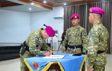 PANGKORMAR PIMPIN SERTIJAB KASETUM KORMAR, PERKUAT KESINAMBUNGAN ORGANISASI KORPS MARINIR