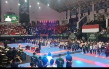 Polsek Ciracas Amankan Pembukaan Kejurnas Karate Do Gojukai Piala Jaksa Agung III 2026 di GOR Ciraca