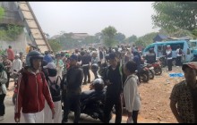 Polsek Kramatjati Kawal Keberangkatan Massa AMJ, Kapolsek Tekankan Aksi Tertib dan Damai