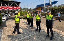 Siaga Pengaduan 110 Kainduk PJR BSD Kompol Darmawati,SE,SH,MM Tegaskan Larangan Berhenti di Bahu Tol