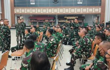 JADI TIM KARHUTLA, PASIS DIKREG SESKOAL ANGKATAN  66  TERIMA PEMBEKALAN DARI PANGDAM XII/TANJUNGPURA