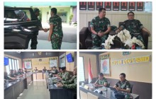 KODIM 0901/SAMARINDA SAMBUT TIM SESKO TNI, BERSINERGI CEGAH KARHUTLA DI