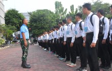 WAKILI DANKODAERAL III, ASPERS BERIKAN MOTIVASI DAN SEMANGAT KEPADA CASIS BINTARA DAN TAMTAMA PK TNI