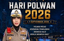 KA Induk PJR BSD Korlantas Polri Kompol Darmawati, SE, SH, MH Ucapkan Selamat Hari Polwan 2026