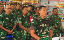 Dandim 0723/Klaten Ikuti Vicon Percepatan Pembangunan KDKMP Di Desa Baturan