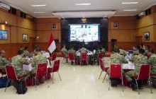 PERKUAT SINERGI PUBLIKASI DI WILAYAH JAKARTA, KODAERAL III HADIRI RAKOR PUBLIKASI HUT KE-81 TNI 
