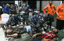 Perkuat Sinergi Lintas Sektor, Lanal Banjarmasin Bersama Tim SAR Gabungan Evakuasi Korban KM Virgo T