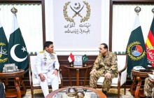 PERKUAT KERJASAMA BILATERAL, KEPALA STAF ANGKATAN LAUT MELAKSANAKAN KUNJUNGAN KE ISLAMABAD