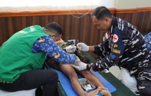 Setetes Darah, Segenggam Kepedulian : Lanal Dumai Maknai HUT Ke-81 TNI AL Melalui Aksi Kemanusiaan