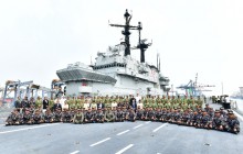 KAPAL ITS GIUSEPPE GARIBALDI RESMI TIBA DI JAKARTA